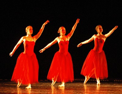 Schüler der Ballettklasse von Daiga Grosmane-Zeiss.