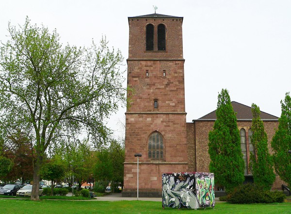 Das Foto zeigt die Marienkirche heute.