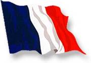 Französische Flagge.