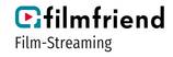 Die Grafik zeigt das Filmfriend-Logo. Durch einen Klick auf das Logo gelangen Sie zur entsprechenden Internetseite.